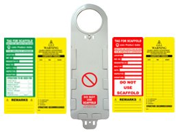 Scaffolding Tag & Tag Holder